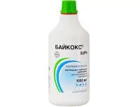 Байкокс 2,5% оральный раствор для птиц, фл. 1 л