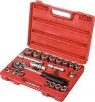 Набор слесарно-монтажный с квадратом 1/2", 21 предм., Matrix Master