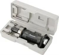 Отвертка ударно-поворотная 1/2", набор бит, 6 шт, черная ручка Профи, в пластиковом боксе, Matrix