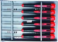 Набор отверток для точных работ Fusion, 2-компонентная рукоятка, 6 шт, Matrix