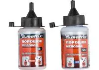 Порошок меловой красный, 115 г, для разметочных шнуров, Matrix