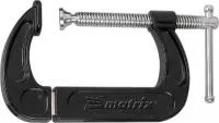 Струбцина G-образная, многоразмерная, поступенчатая регулировка, 3"-6", Matrix Professional