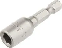 Биты с торцевыми головками 6 mm- 45 mm, 2 шт, Matrix