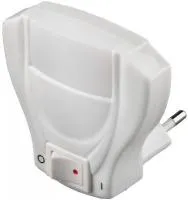 Светильник-ночник Светозар, люминесцентная лампа, с выключателем, 1W, цветовая температура 4200К