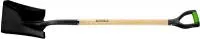 Лопата совковая, эргономичный черенок из вяза, двухкомп. рукоятка, общая длина 1250 мм, Palisad