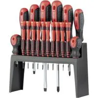 Набор отверток Fusion на подвесной полке 18 в 1, CrV, Matrix