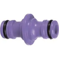 Переходник-соединитель пластмассовый, штуцерный, для шланга 1/2", Palisad