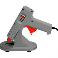 Клеевой пистолет с регулировкой температуры, 100W - 220V, с подставкой, Matrix