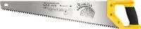 Ножовка по дереву "Зубец", 500 мм, шаг зуба 7 мм, зуб 2D, калёный зуб, 2-х комп. рукоятка, Сибртех