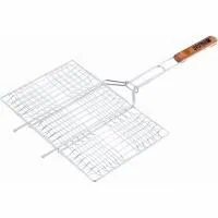 Решетка гриль 340*220 мм, хромированная, Palisad Camping