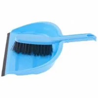 Набор совок с кромкой 313*221 мм и щетка-сметка 305 мм, голубой, ТМ Elfe