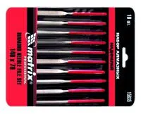 Набор надфилей алмазных, 140х70х3, 5 шт, Matrix Master