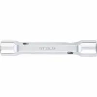 Ключ трубка торцевой усиленный, 6х7 мм, CrV , Stels