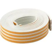 Уплотнитель, 12 м, профиль "E", белый