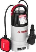 Насос ЗУБР погружной для грязной воды, пропускная способность 200 л/мин, 550Вт
