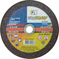 Круг отрезной по металлу, 115 х 1 х 22 мм (Луга),
