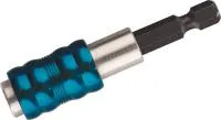 Адаптер для бит с держателем и двойным магнитом,1/4", Gross