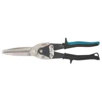 Ножницы по металлу "PIRANHA",270мм,прямой проходной рез,сталь-СrMo, двухкомп. рук-ки , Gross