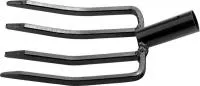 Вилы "Огородник" 4-х рогие, 185 х 370 мм, без черенка, Сибртех