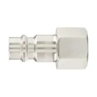 Ниппель универсальный быстросъемный ("папа"), внутренняя резьба 1/4",, 2 шт , Stels