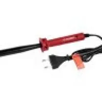 Электропаяльник Зубр "Мастер" с пластмассовой рукояткой и долговечным жалом, форма конус, 25Вт