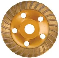 Чашка алмазная зачистная, 125 мм, Turbo, Matrix