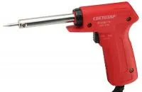 Паяльник Светозар, пистолетная пластмассовая рукоятка, жало "Long life", форма конус, 70Вт