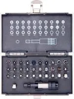 Набор бит, магнитный адаптер, сталь S2, пластиковый кейс, 32 предм., Gross