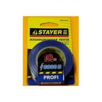 Изолента Stayer Profi синяя ПВХ, на карточке, 15 мм х 10 м х 0,18 мм