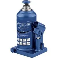 Домкрат гидравлический бутылочный телескопический, 6 т, h подъема 170–420 мм, Stels