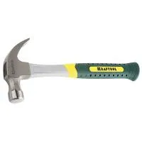 Молоток-гвоздодер Kraftool Pro фиберглассовый с двухкомпонентной рукояткой, 560 г