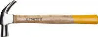 Молоток-гвоздодер Stayer Standard кованый, с деревянной ручкой, 450 г