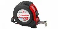Рулетка Зубр Мастер, обрезиненный корпус,, 10 м, 25 мм