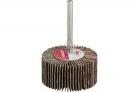 Круг шлифовальный Зубр Мастер веерный лепестковый, на шпильке, тип КЛО, P180, 15х30 мм