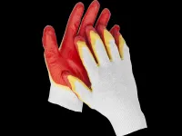 Перчатки Stayer Мaster трикотажные, двойная обливная ладонь из латекса, х/б, 13 класс, L-XL