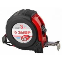 Рулетка Зубр Мастер Нейлон, обрезиненный корпус, 5 м, 19 мм