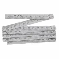 Метр складной, металлический