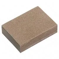 Губка для шлифования, 125х100х10 мм, мягкая, 3 шт, P 60/80, P 60/100, P 80/120, Matrix