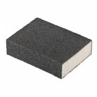 Губка для шлифования, 100х70х25 мм, средняя плотность, P40, Matrix