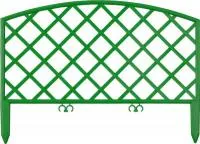Забор декоративный Grinda Плетень, 24x320см, зеленый
