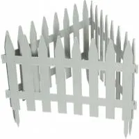 Забор декоративный Рейка, 28х300 см, белый, Palisad