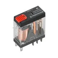 7760056343 DRI424524LT, Реле + LED + Кнопка, 2 контакта, 24В AC