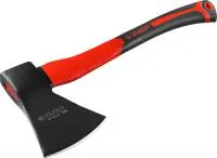 Топор Зубр Мастер кованый с двухкомпонентной стеклопластиковой рукояткой, 1,2 кг