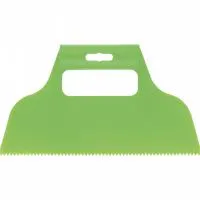 Шпатель для клея, пластмассовый, зубчатый 2х2 мм, Сибртех