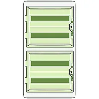 13987 Kaedra 4x18 модулей пыле влагозащищенный щит