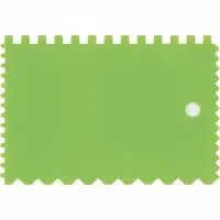 Шпатель для клея, пластмассовый, 90х130 мм, зубчатый, Сибртех