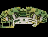 ZSL 2,5/4A GNYE пружинная заземляющая клемма