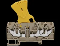 FTRK 2,5/3A/ZS 70 BG Разделительная клемма с держателем предохранителя бежевого цвета