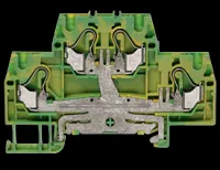 FSLD 2,5 GNYE Заземляющая двухуровневая клемма желто-зеленого цвета