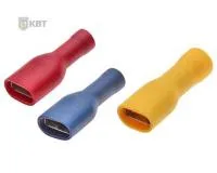 Разъемы плоские полностью изолированные «мама» в ПВХ корпусе РППИ-М 1.5–(2.8), КВТ